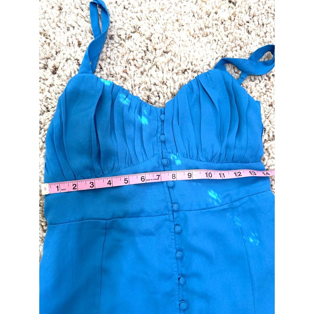 Abercrombie & Fitch Blue Midi Dress - Picture 12 of 13